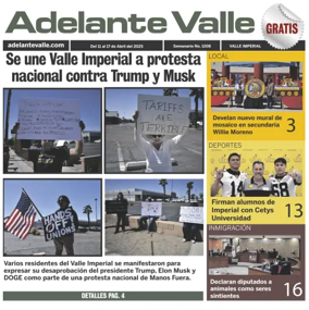Cover of Adelante Valle