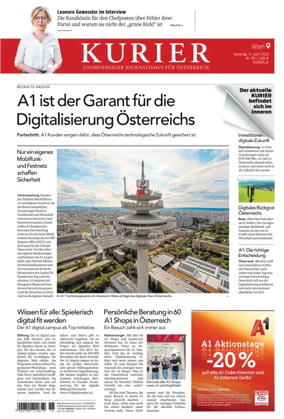 Cover of Kurier (Samstag)