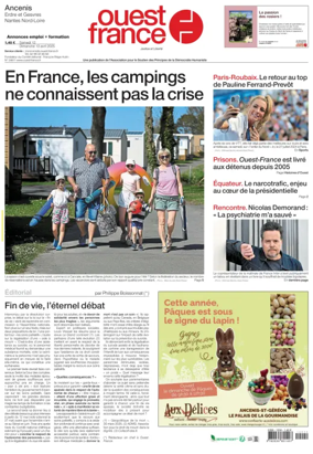 Cover of Ouest France (Ancenis)