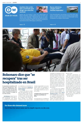 Cover of Deutsche Welle (Spanish edition)