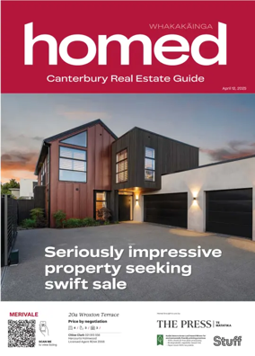 Cover of Homed Canterbury Region