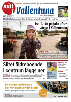 Cover of Vallentuna Nyheter