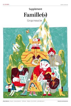 Cover of Le Temps Supplement