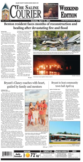 Cover of The Saline Courier Weekend