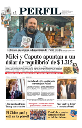 Cover of Perfil (Domingo)