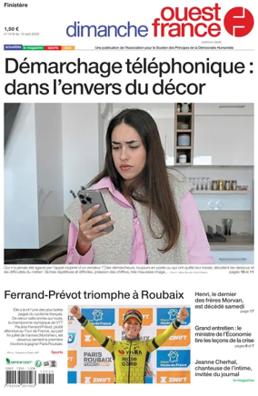 Cover of Dimanche Ouest France (Finistere)