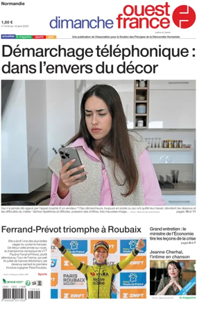 Cover of Dimanche Ouest France (Normandie)