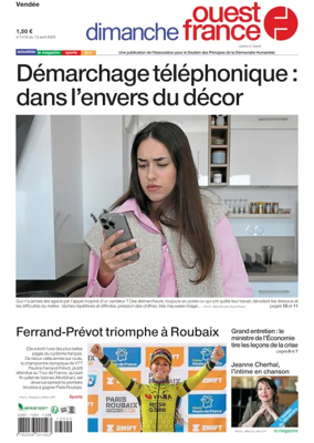 Cover of Dimanche Ouest France (Vendee)