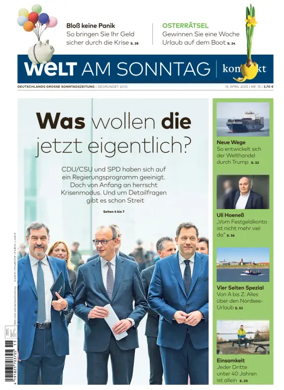 Cover of Welt am Sonntag - kompakt