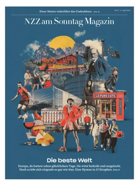 Cover of Neue Zurcher Zeitung Sunday