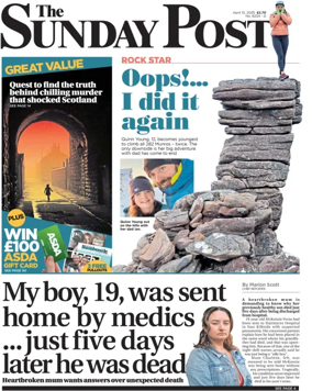 Cover of The Sunday Post (Dundee)