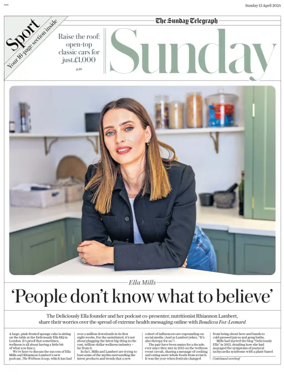 Cover of Sunday 