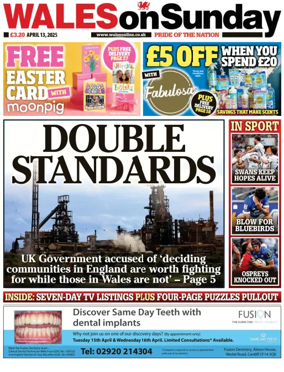 Cover of Wales On Sunday