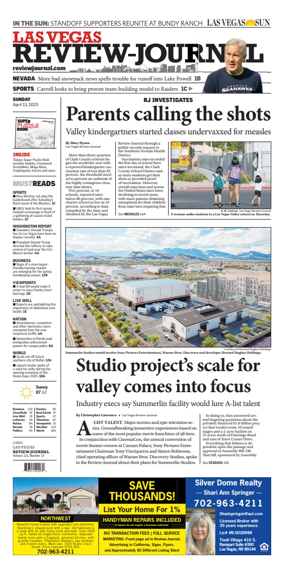 Cover of Las Vegas Review-Journal (Sunday)