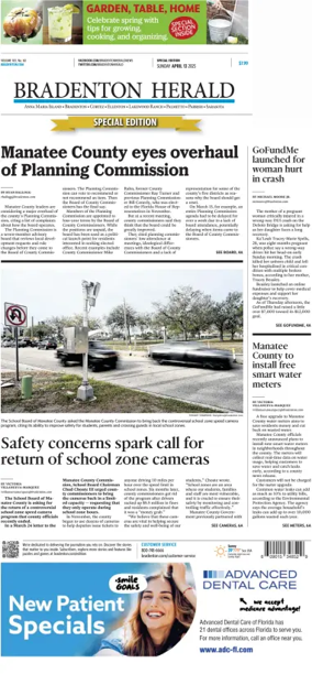 Cover of The Bradenton Herald (Sunday)