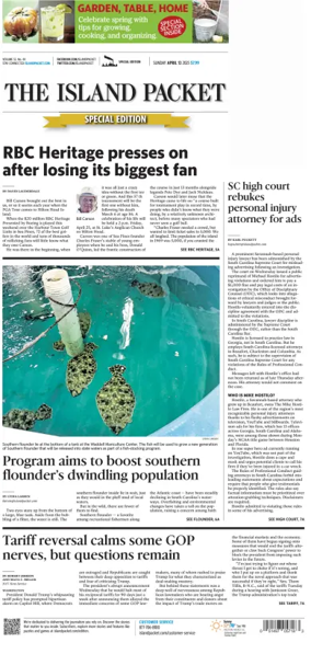 Cover of The Island Packet (Sunday)