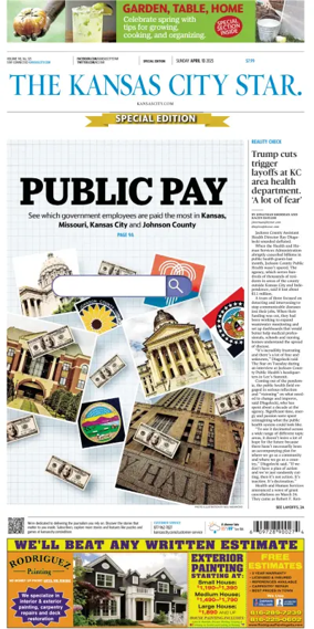 Cover of The Kansas City Star (Sunday)