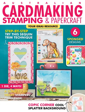 Cover of Australian Cardmaking Stamping & Papercraft
