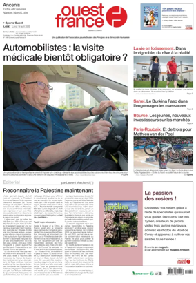 Cover of Ouest France (Ancenis)