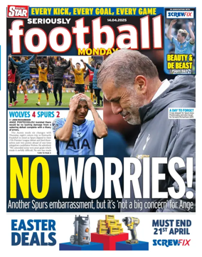 Cover of Irish Daily Star - Fanatic