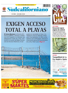 Cover of El Sudcaliforniano