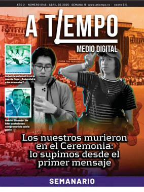Cover of Semanario A Tiempo