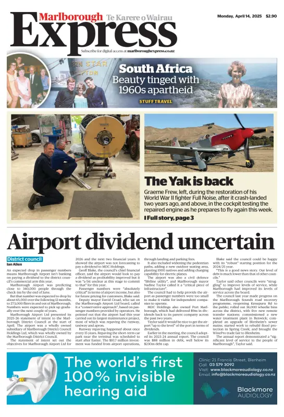 Cover of Marlborough Express