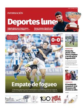 Cover of Deporte Lunes