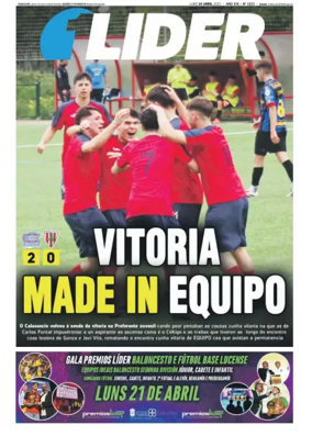 Cover of La Voz de Galicia (Monforte) - Lider