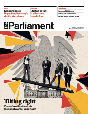 Cover of The Parliament Magazine