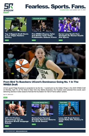 Cover of Stadium Rant