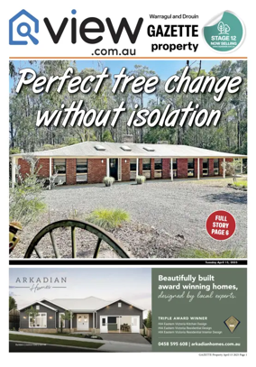 Cover of The Gazette Real Estate