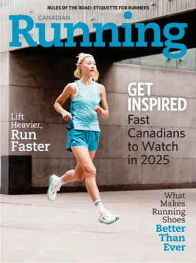 Cover of Canadian Running
