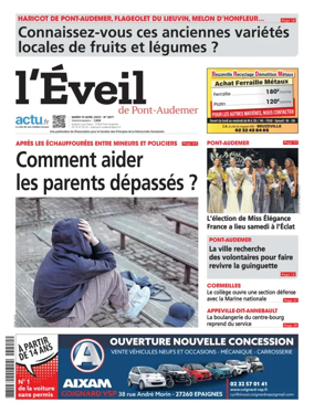 Cover of L'Éveil de Pont-Audemer