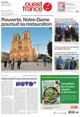 Cover of Ouest France (Ancenis)