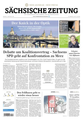 Cover of Sächsische Zeitung  (Kamenz)