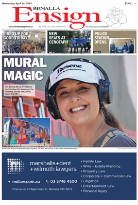 Cover of Benalla Ensign