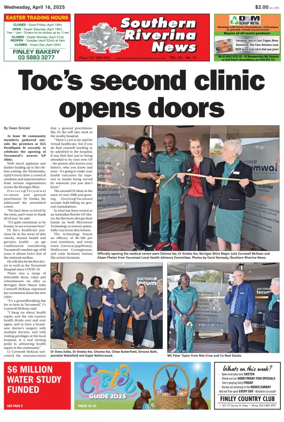 Cover of Southern Riverina news