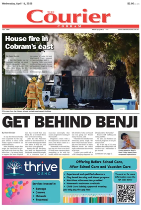 Cover of The Cobram Courier