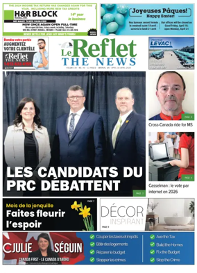Cover of Le Reflet (The News)