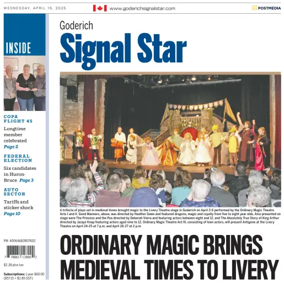 Cover of The Goderich Signal-Star