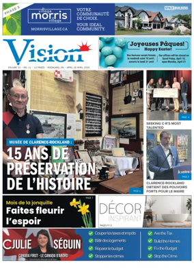 Cover of Vision (Canada)