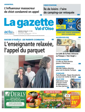 Cover of La Gazette Val d'Oise