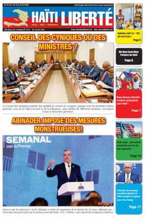 Cover of Haiti Liberte