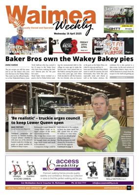 Cover of Waimea Weekly