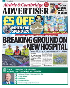 Cover of Airdrie & Coatbridge Advertiser
