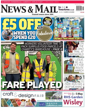 Cover of Aldershot News & Mail