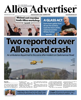 Cover of Alloa Advertiser