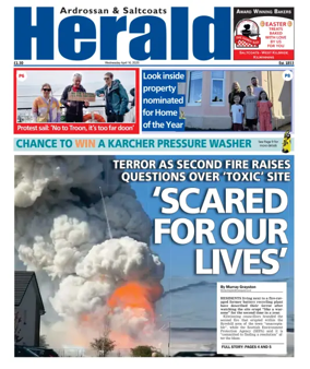 Cover of Ardrossan & Saltcoats Herald