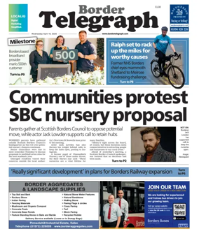 Cover of Border Telegraph